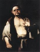 GIORDANO, Luca The Philosopher Cratetes kj oil painting